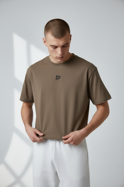 Camiseta Boxy Fit Emery - Lifestyle - Positron Clothing