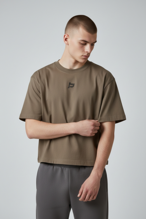 Camiseta Boxy Fit Emery - Lifestyle - Positron Clothing